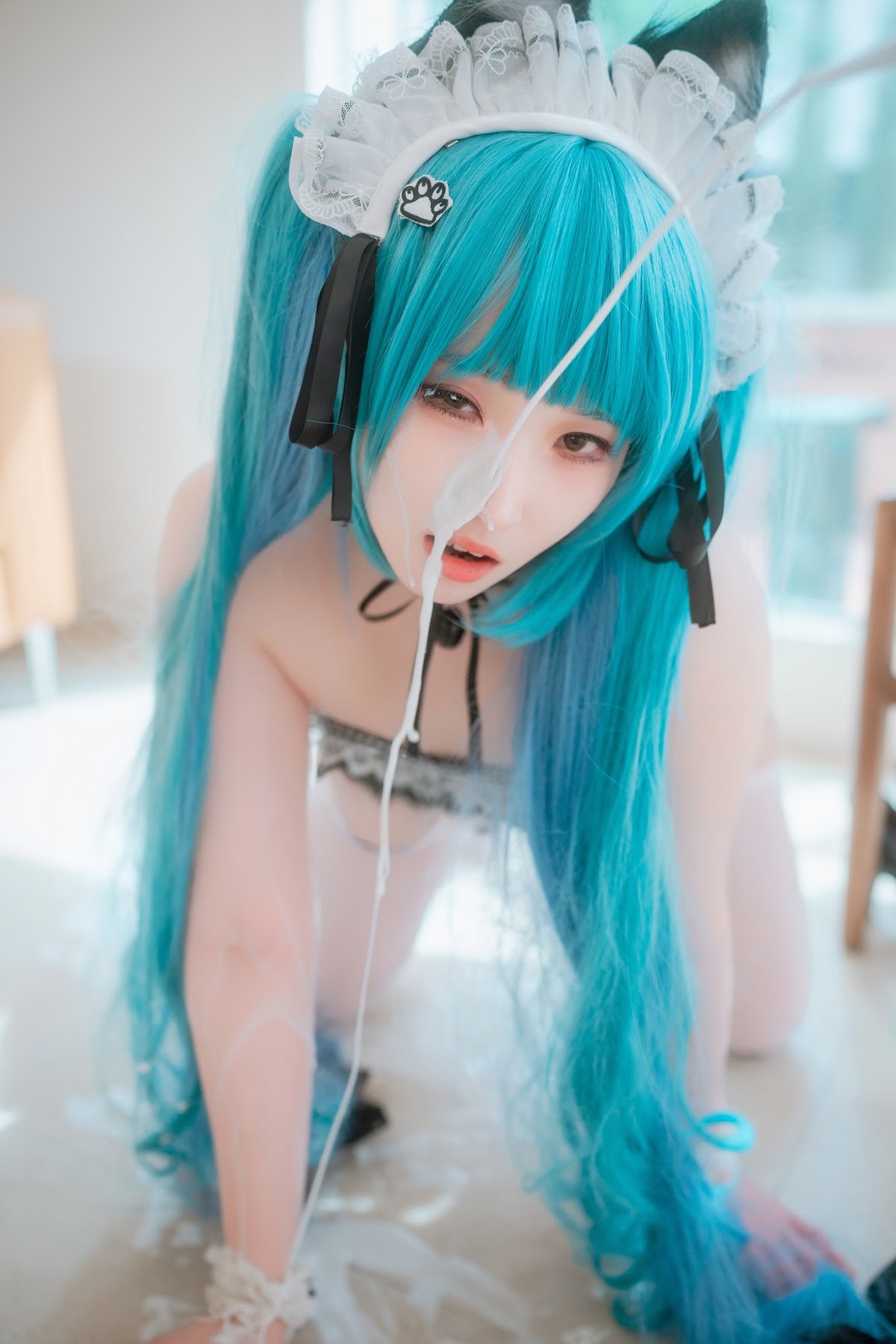 DJAWA Photo – Bambi (밤비) – Nikke Privaty Unkind Maid - P52