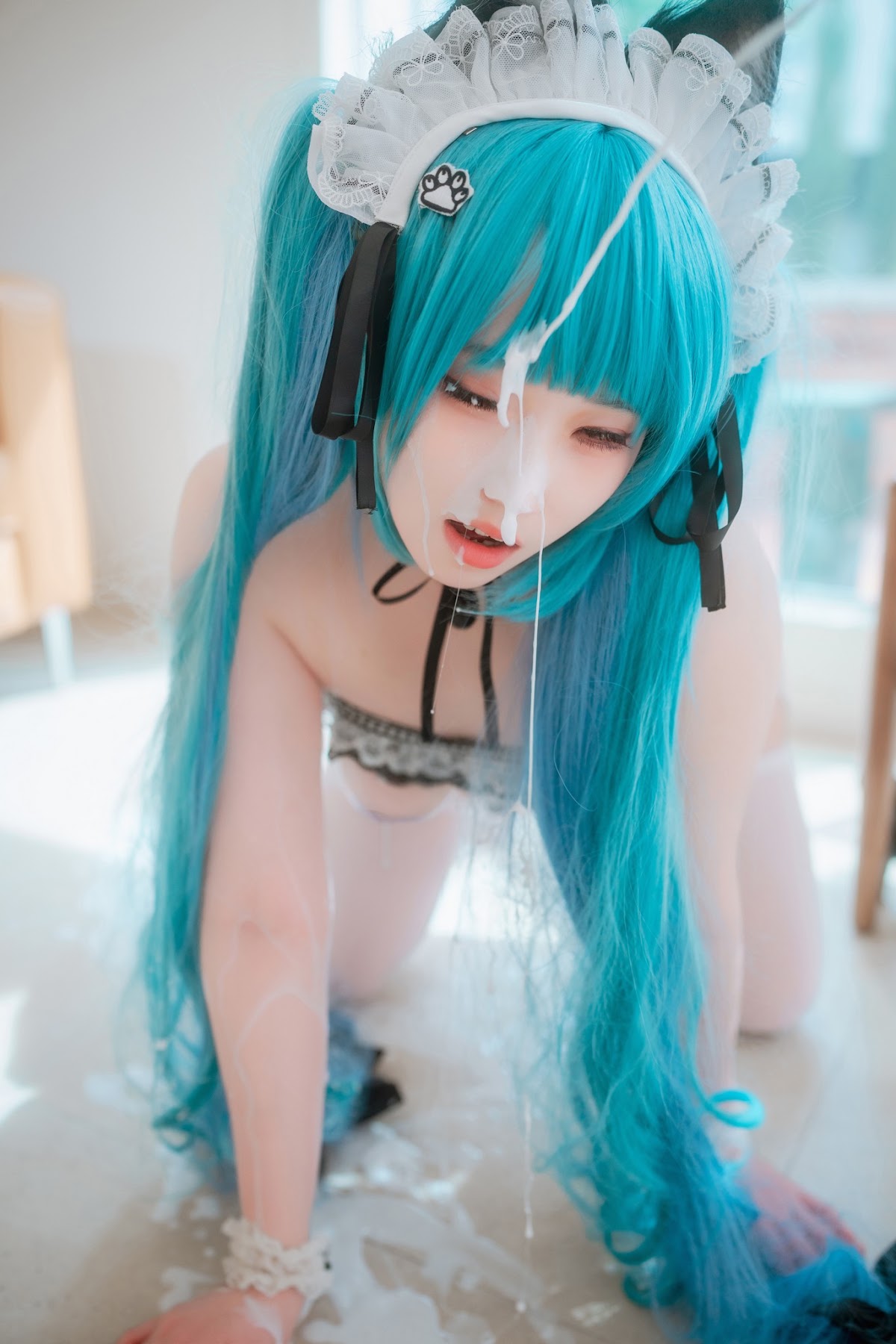 DJAWA Photo – Bambi (밤비) – Nikke Privaty Unkind Maid - P53