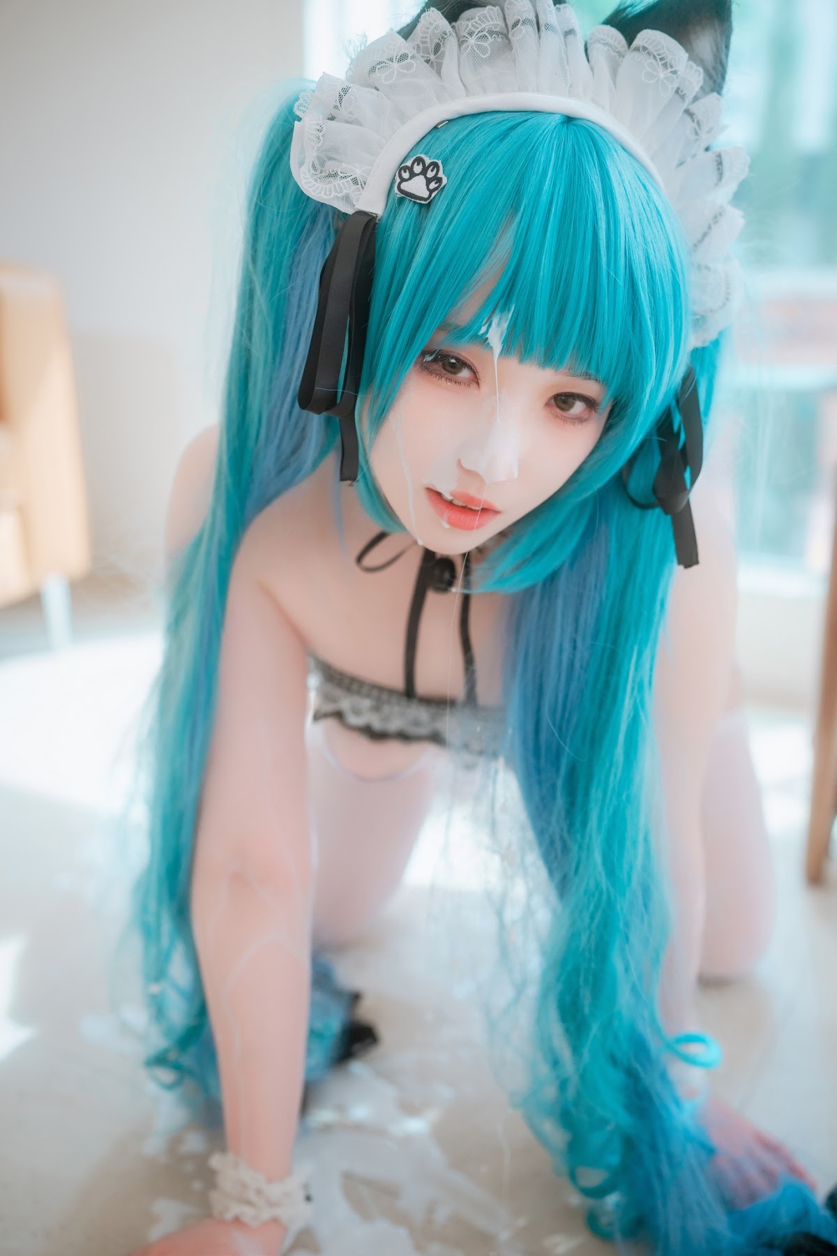 DJAWA Photo – Bambi (밤비) – Nikke Privaty Unkind Maid - P54