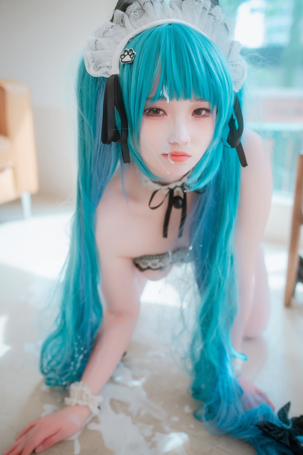 DJAWA Photo – Bambi (밤비) – Nikke Privaty Unkind Maid - P57