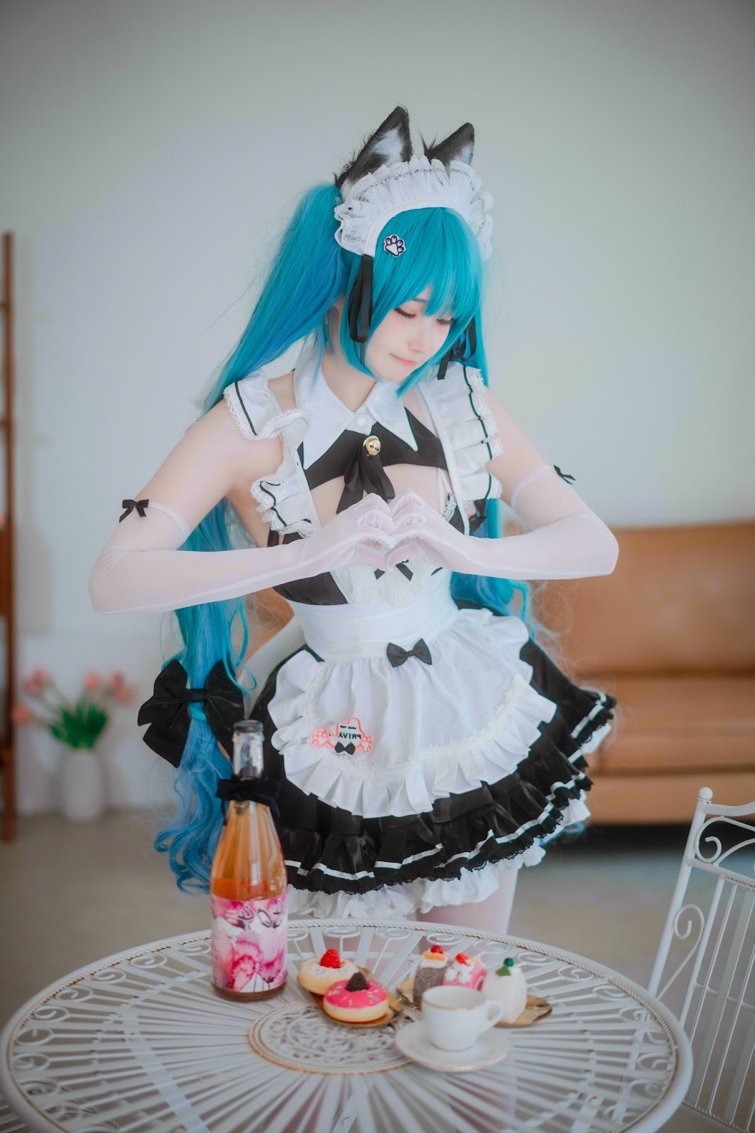 DJAWA Photo – Bambi (밤비) – Nikke Privaty Unkind Maid - P64