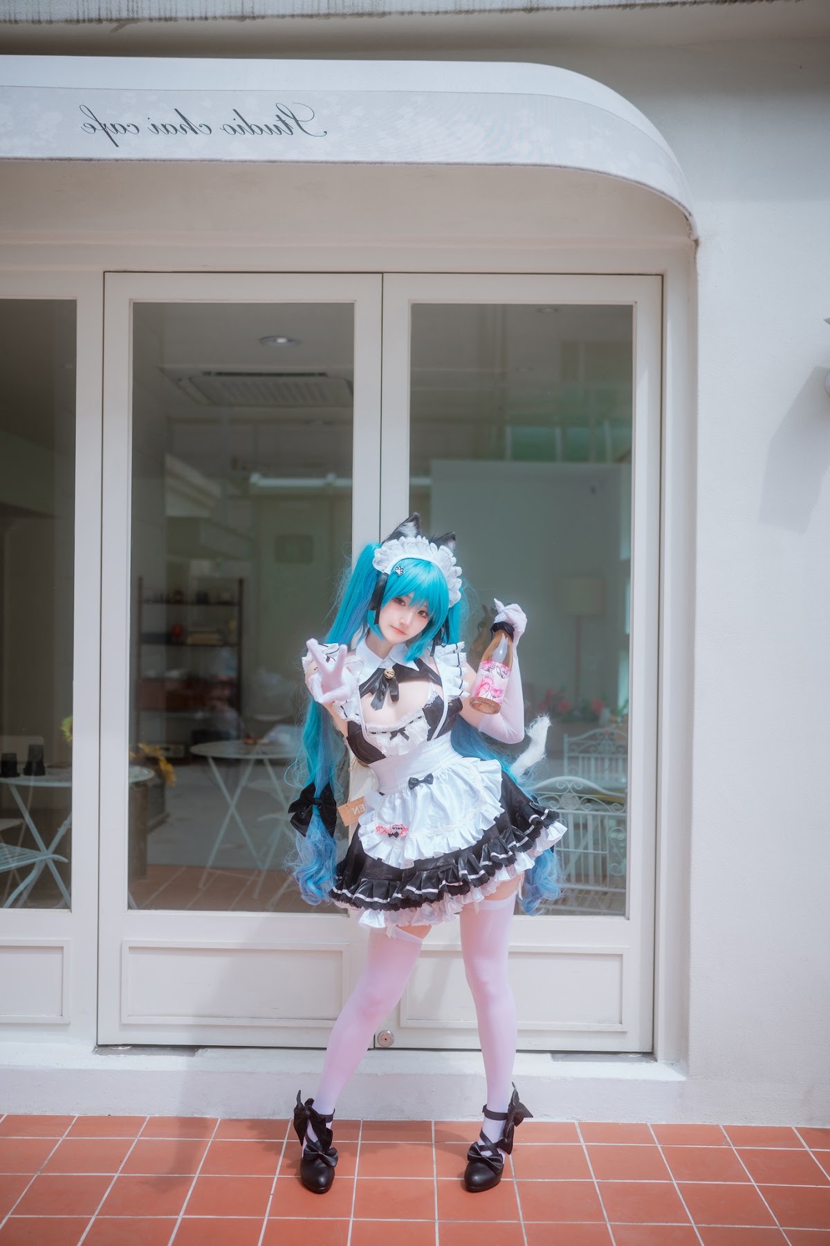 DJAWA Photo – Bambi (밤비) – Nikke Privaty Unkind Maid - P70