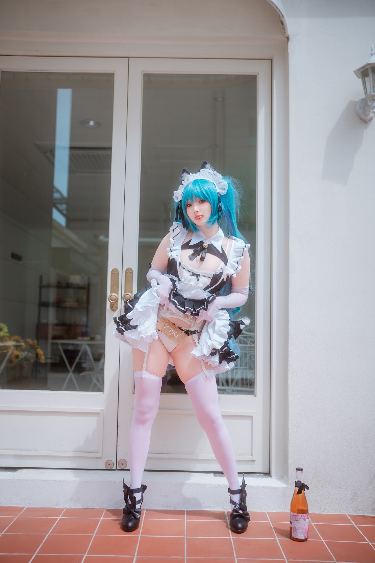 DJAWA Photo – Bambi (밤비) – Nikke Privaty Unkind Maid - P73