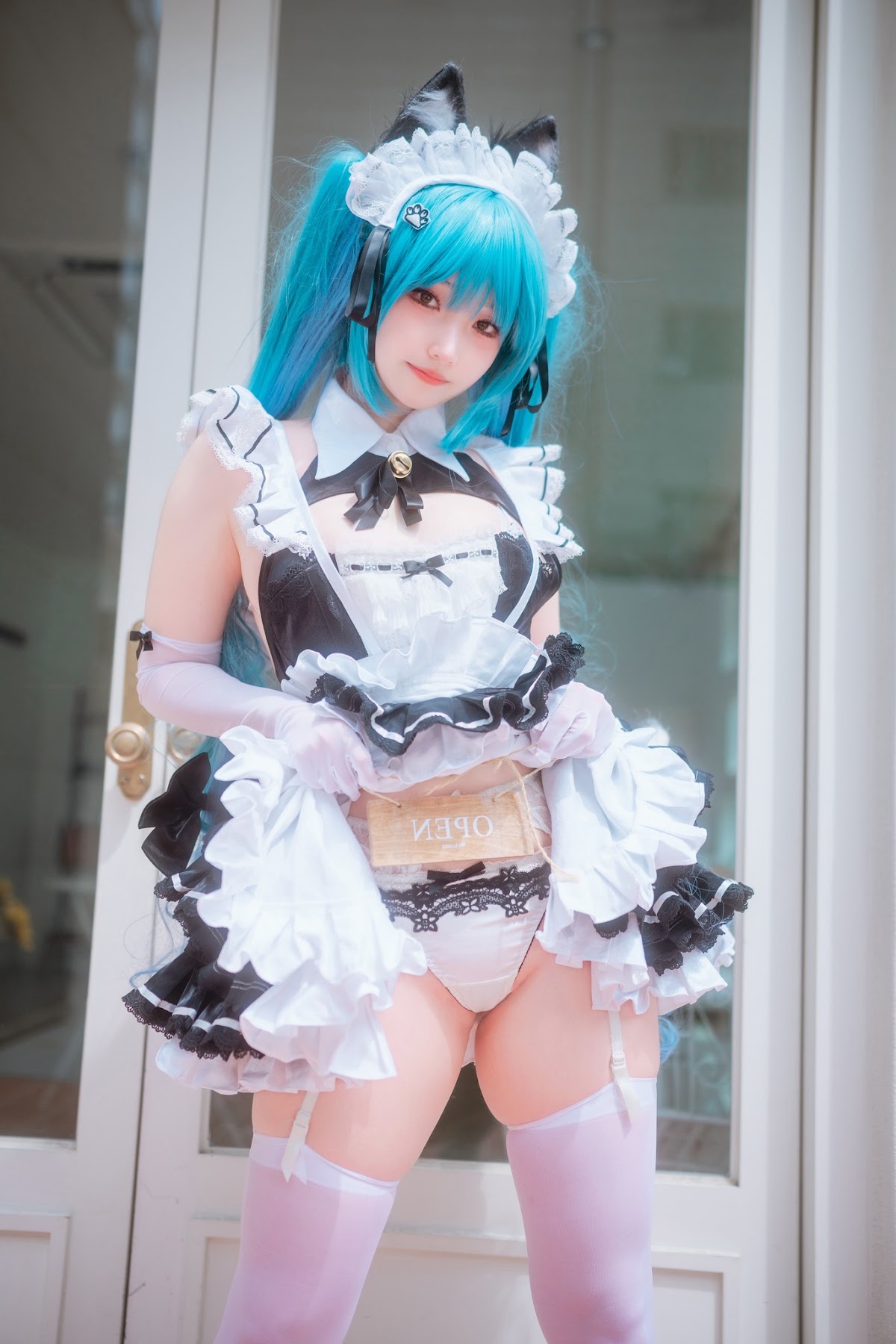 DJAWA Photo – Bambi (밤비) – Nikke Privaty Unkind Maid - P74