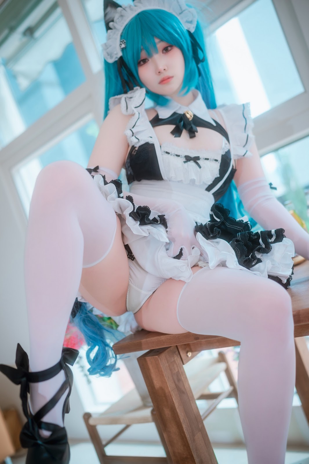 DJAWA Photo – Bambi (밤비) – Nikke Privaty Unkind Maid - P84