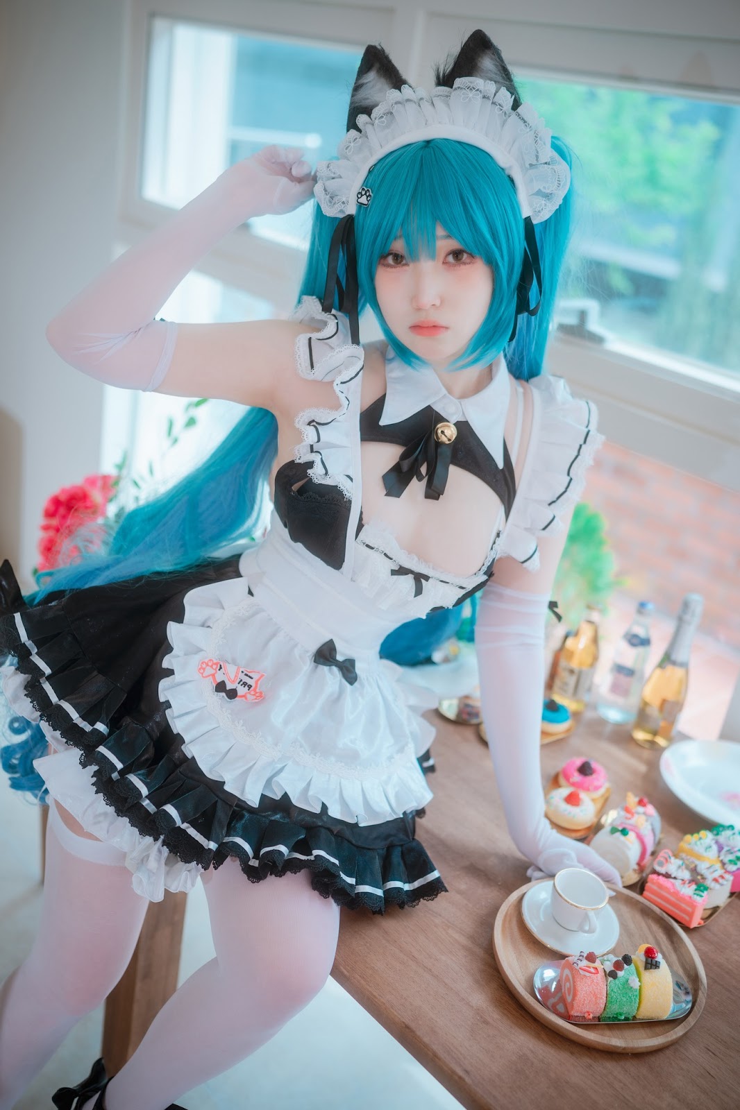 DJAWA Photo – Bambi (밤비) – Nikke Privaty Unkind Maid - P85