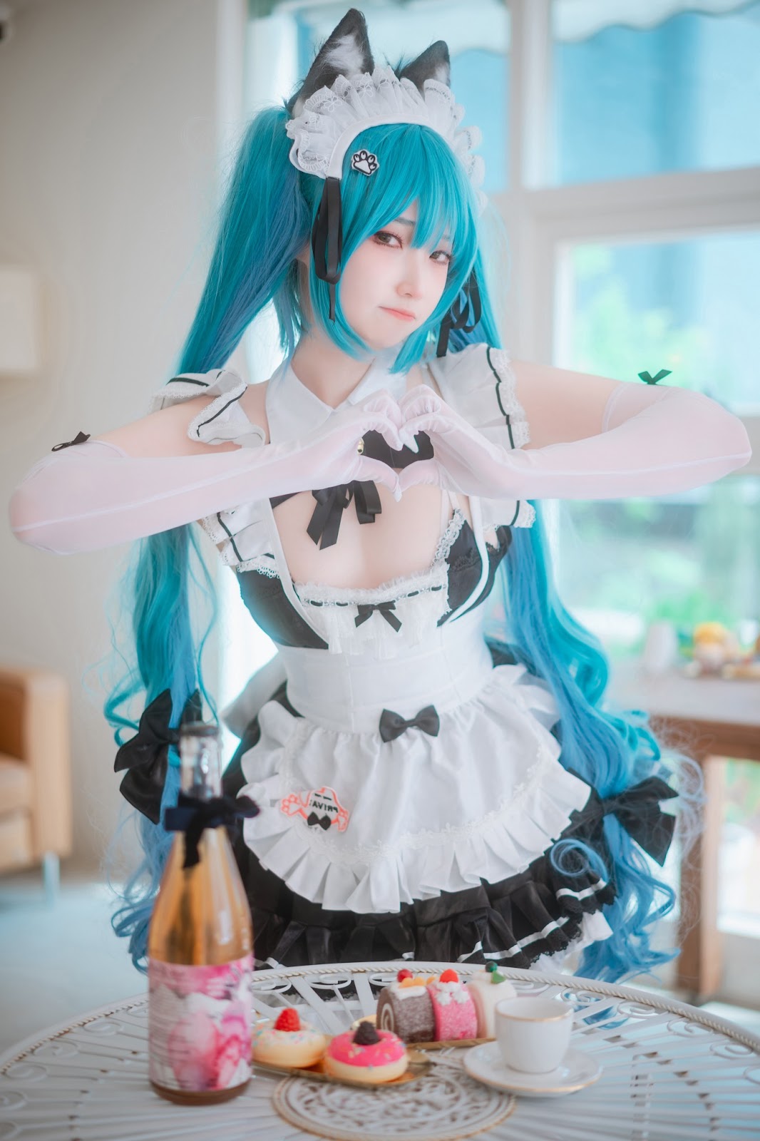 DJAWA Photo – Bambi (밤비) – Nikke Privaty Unkind Maid - P97
