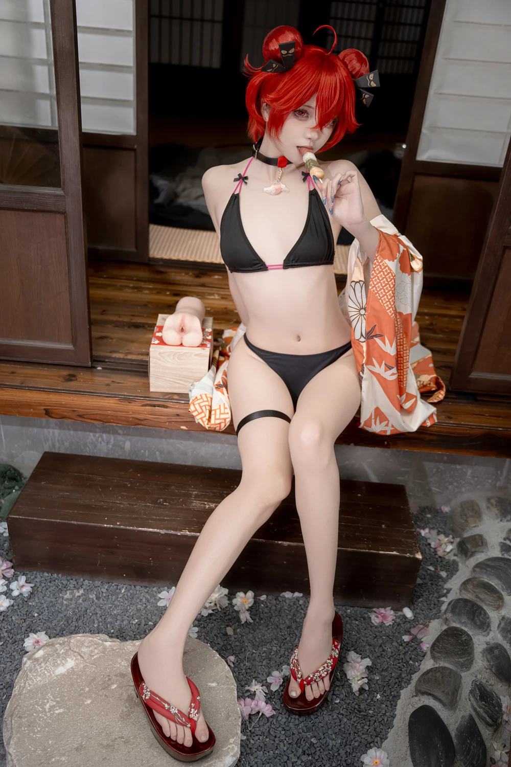 Cosplay 纸悦Etsu_ko – 番茄酱 温泉 - P39