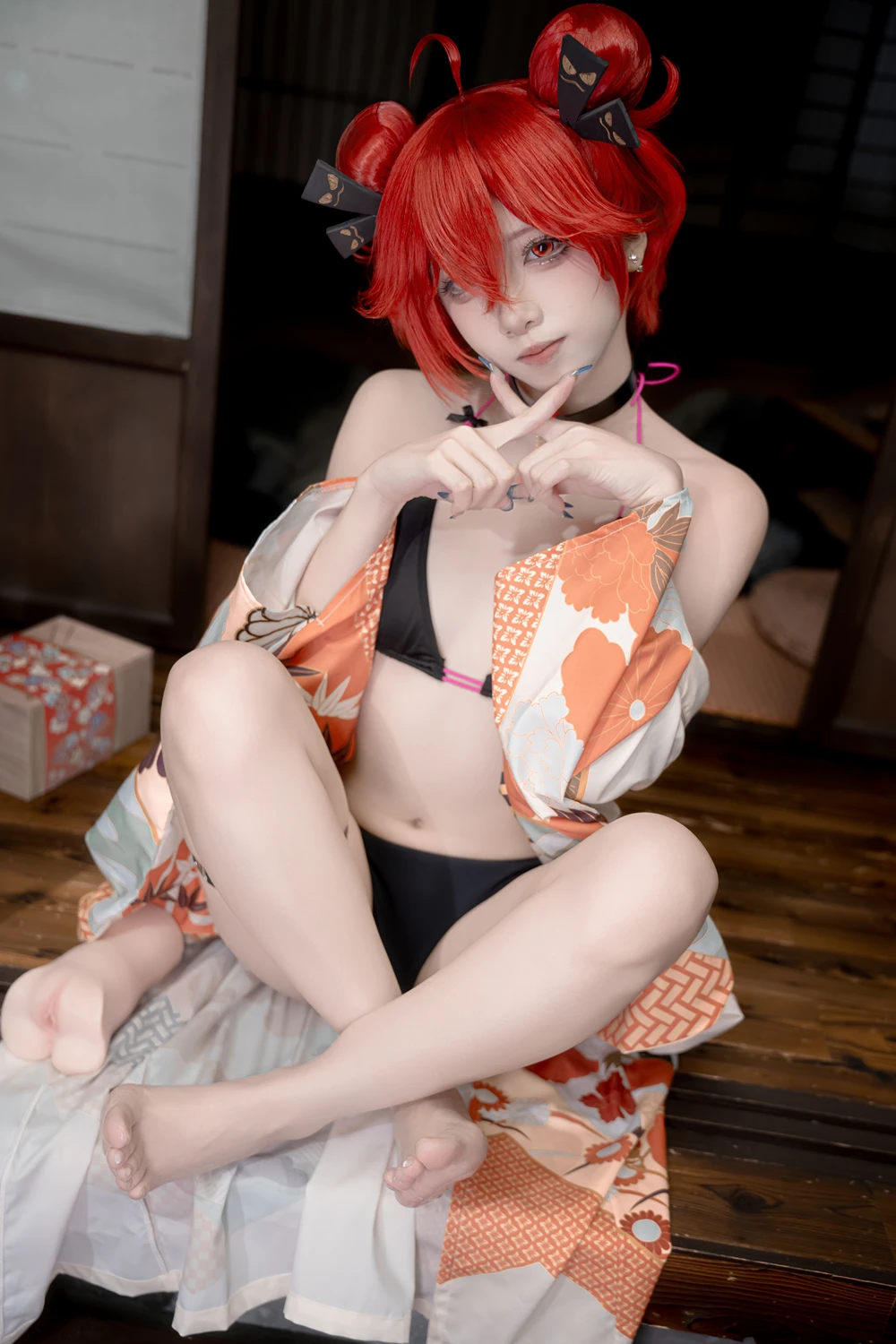 Cosplay 纸悦Etsu_ko – 番茄酱 温泉 - P49