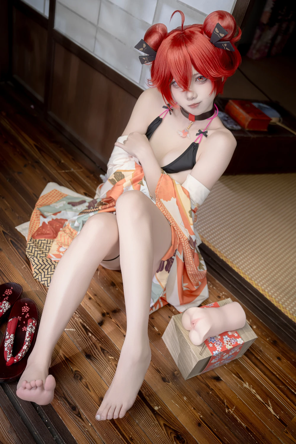 Cosplay 纸悦Etsu_ko – 番茄酱 温泉 - P5