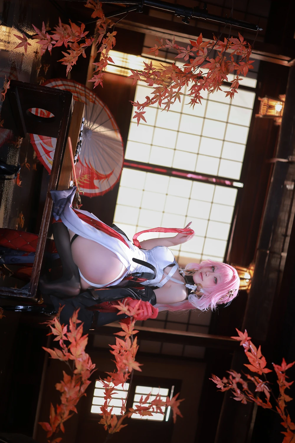Cosplay 水淼Aqua – 鸣潮 长离原皮 - P12