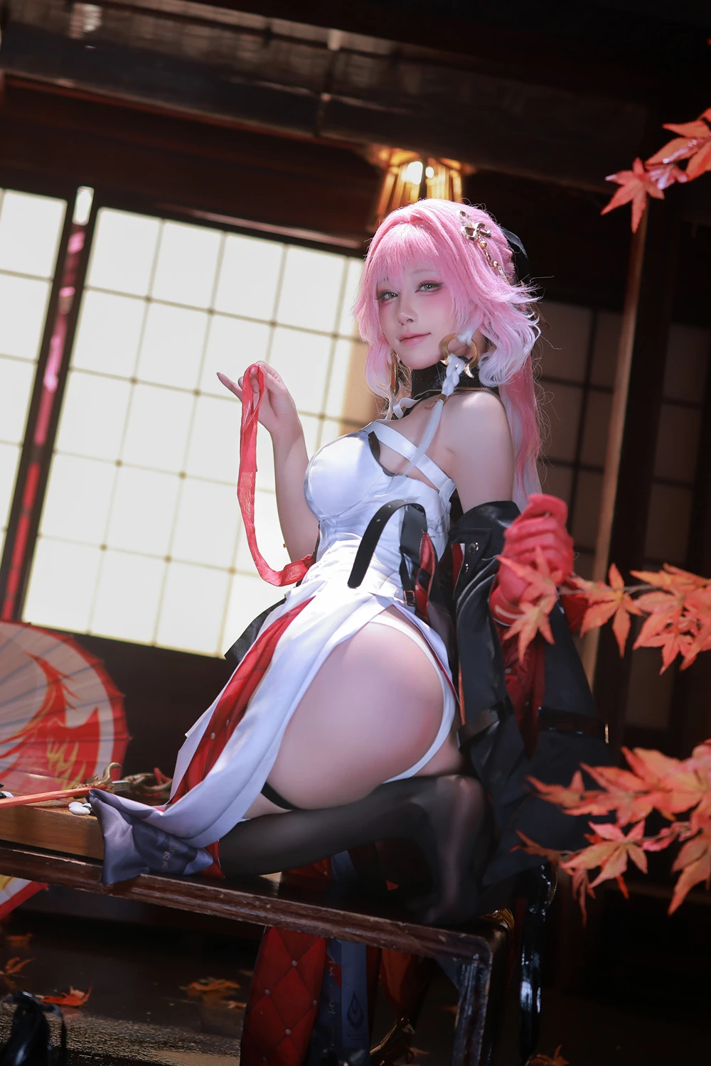 Cosplay 水淼Aqua – 鸣潮 长离原皮 - P13