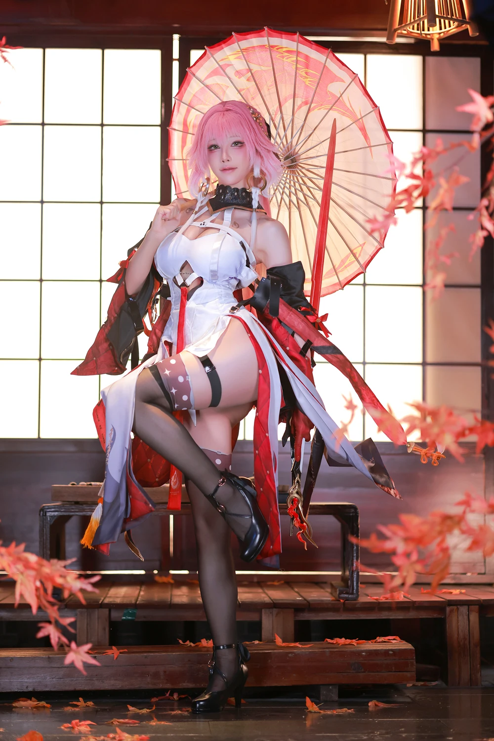 Cosplay 水淼Aqua – 鸣潮 长离原皮 - P3