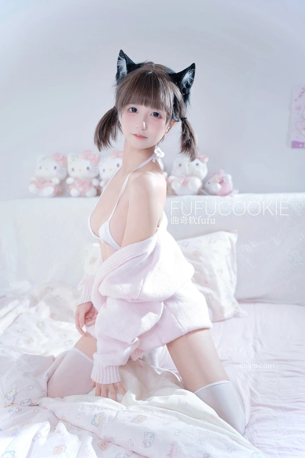 Cosplay 曲奇软fufu – 居家 - P16
