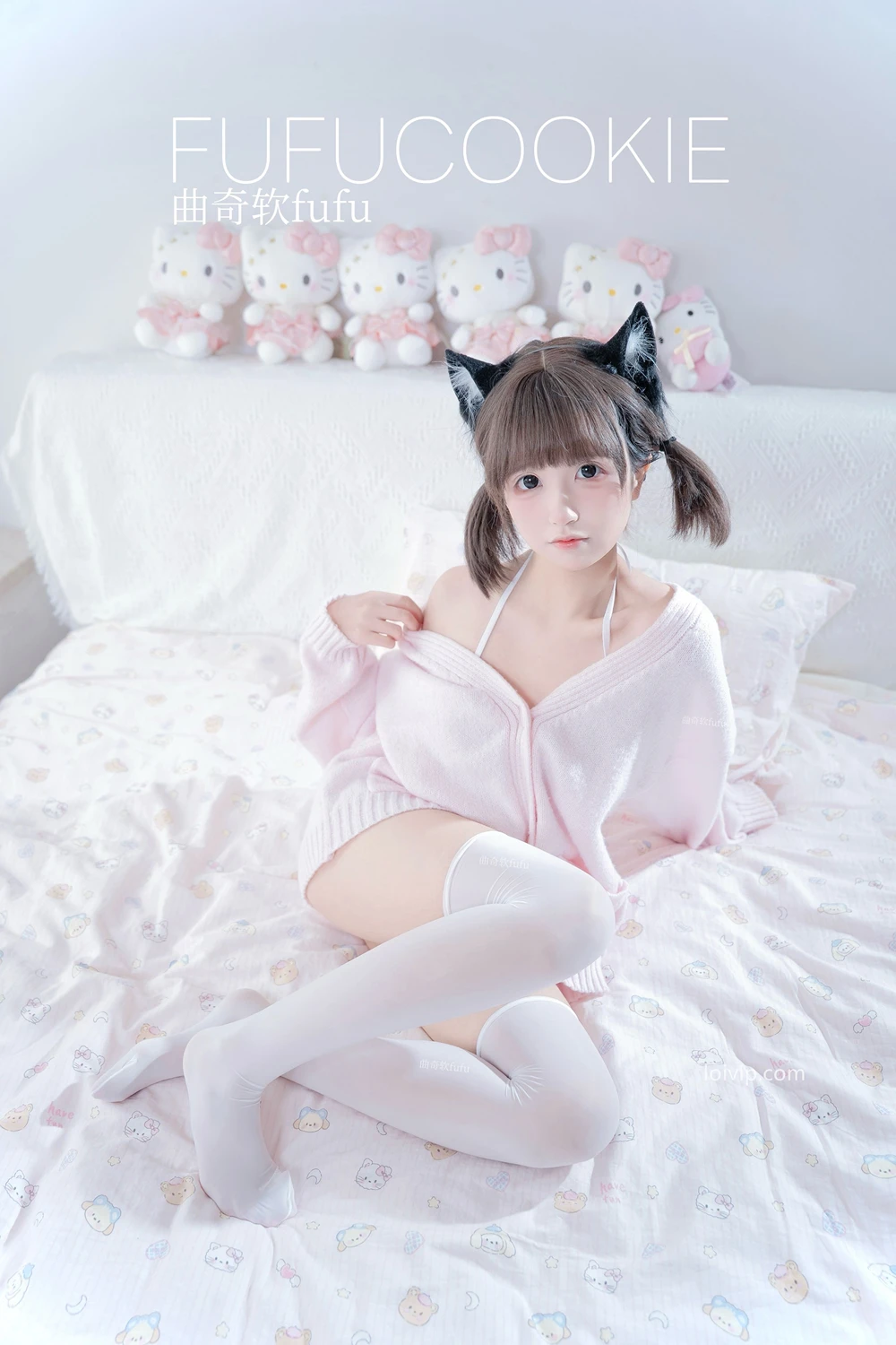 Cosplay 曲奇软fufu – 居家 - P19