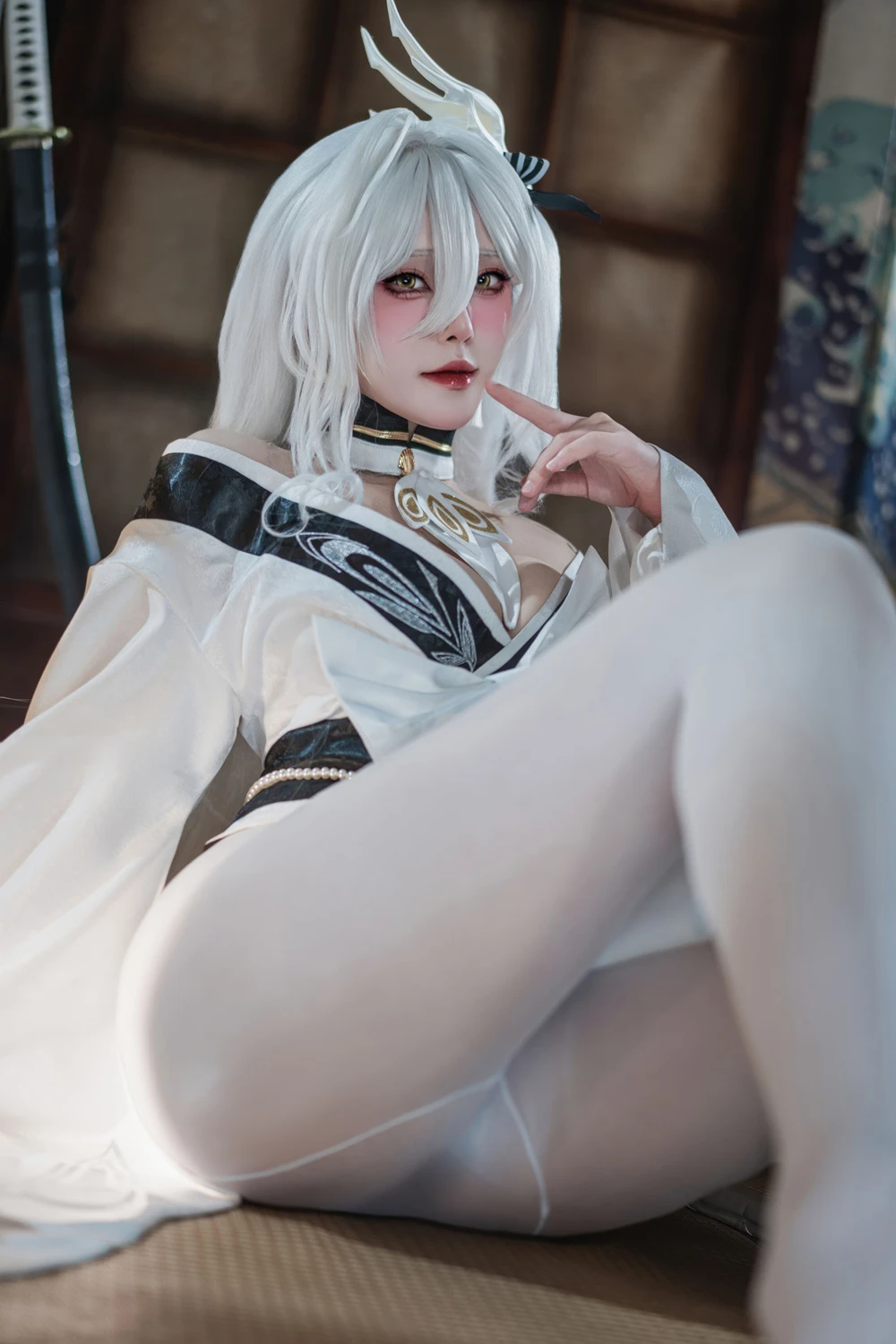 Cosplay Natsuko夏夏子 – 碧蓝航线 白凤 和服 - P22