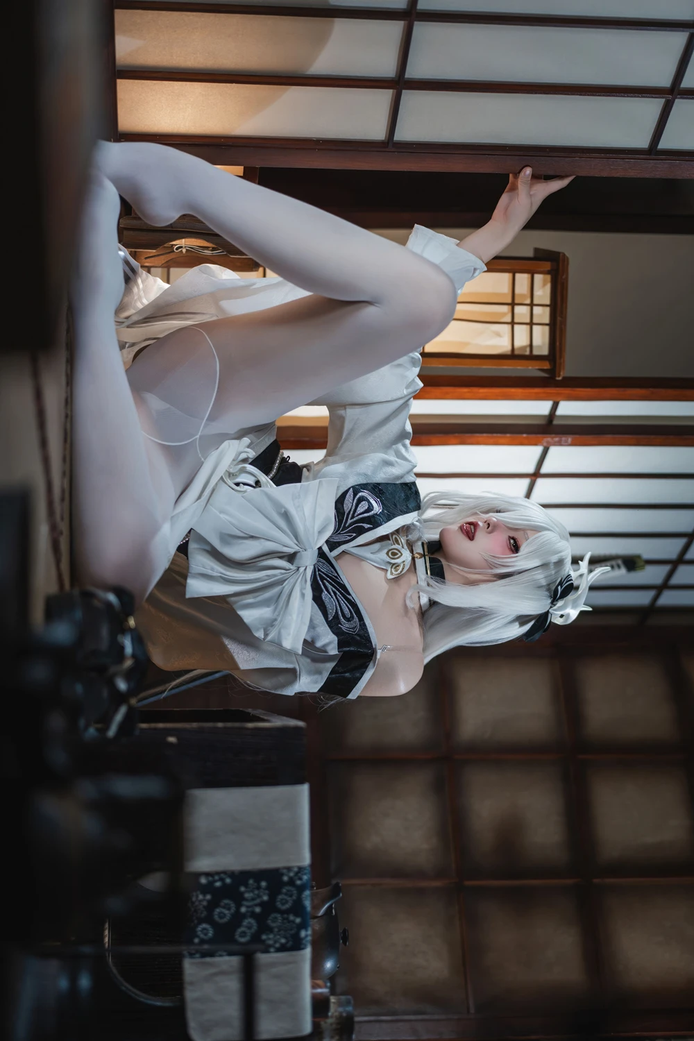Cosplay Natsuko夏夏子 – 碧蓝航线 白凤 和服 - P31