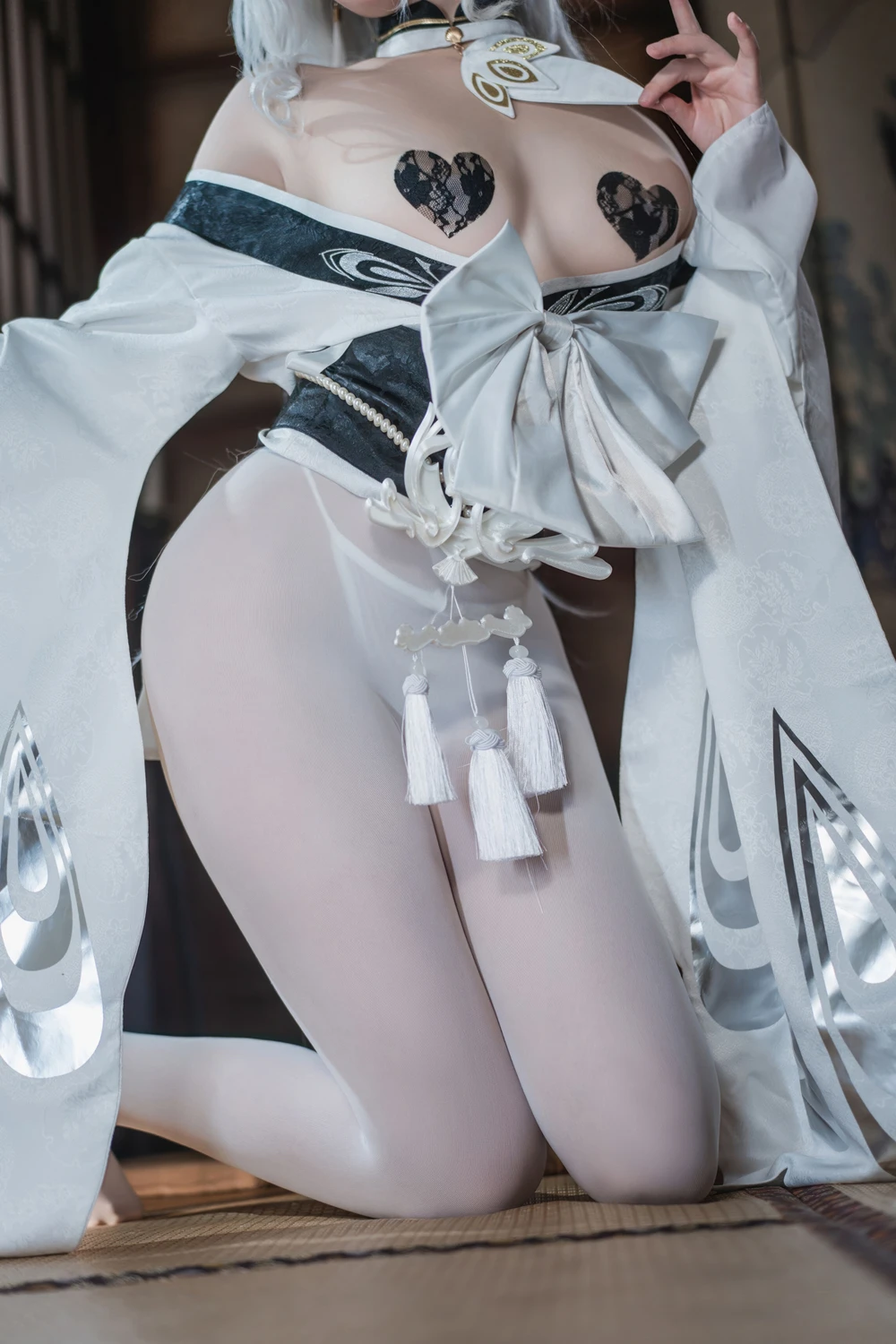 Cosplay Natsuko夏夏子 – 碧蓝航线 白凤 和服 - P49