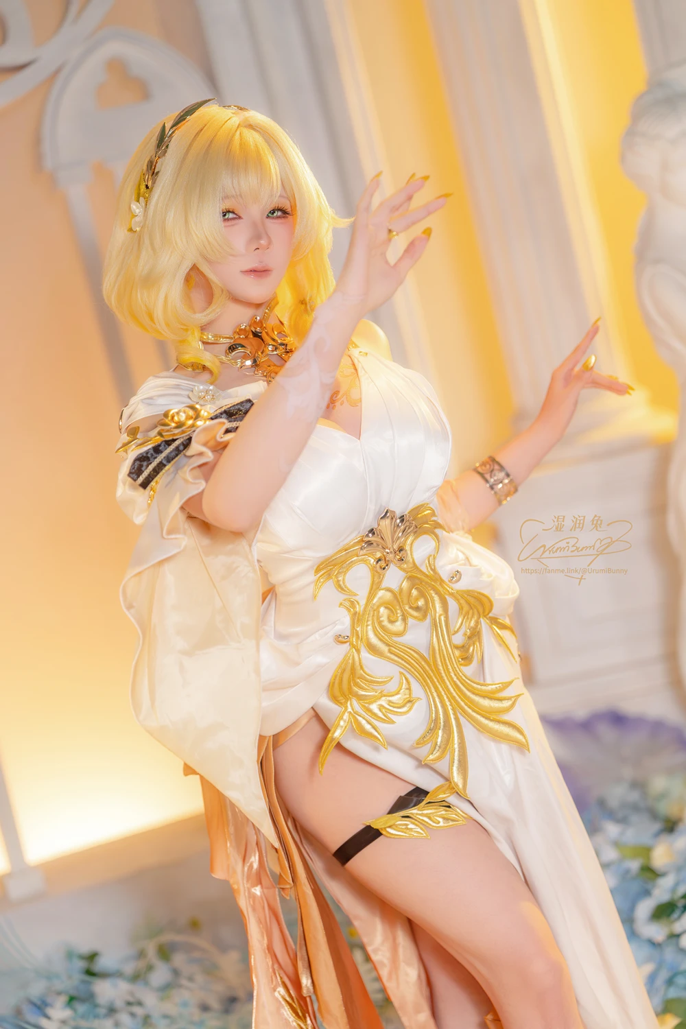 Cosplay 黏黏团子兔 – 崩坏 星穹铁道-阿格莱雅 - P12