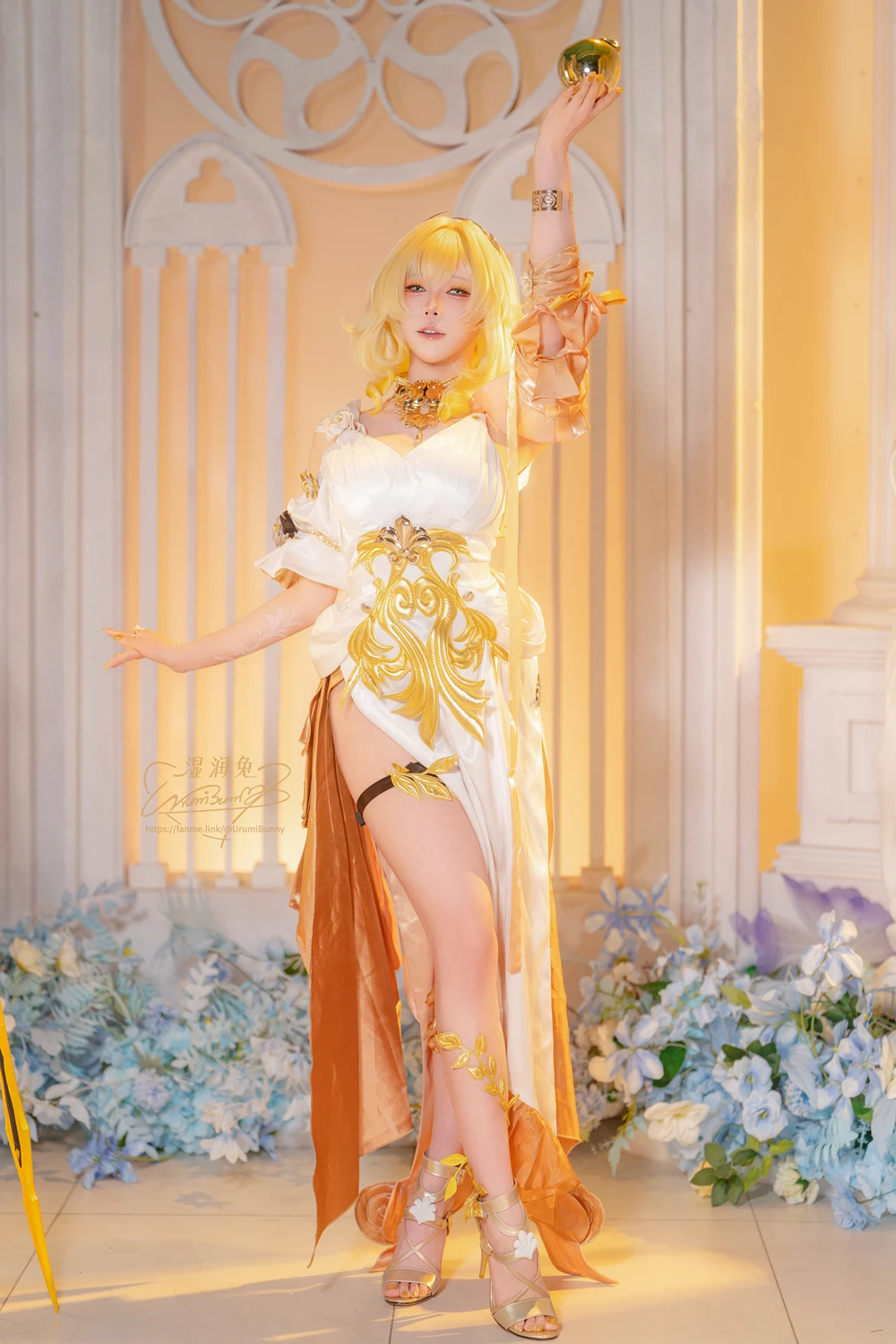 Cosplay 黏黏团子兔 – 崩坏 星穹铁道-阿格莱雅 - P13