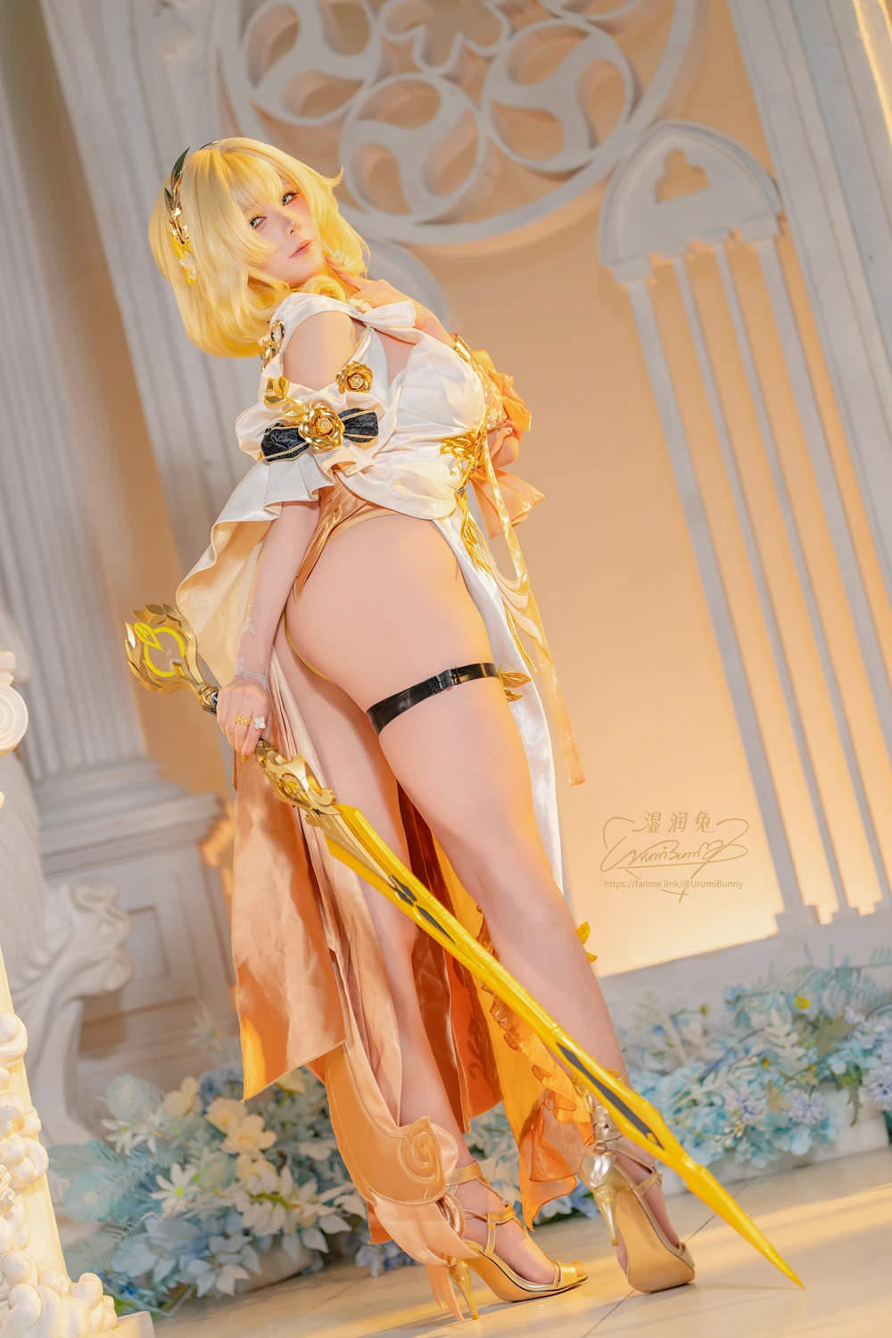 Cosplay 黏黏团子兔 – 崩坏 星穹铁道-阿格莱雅 - P15