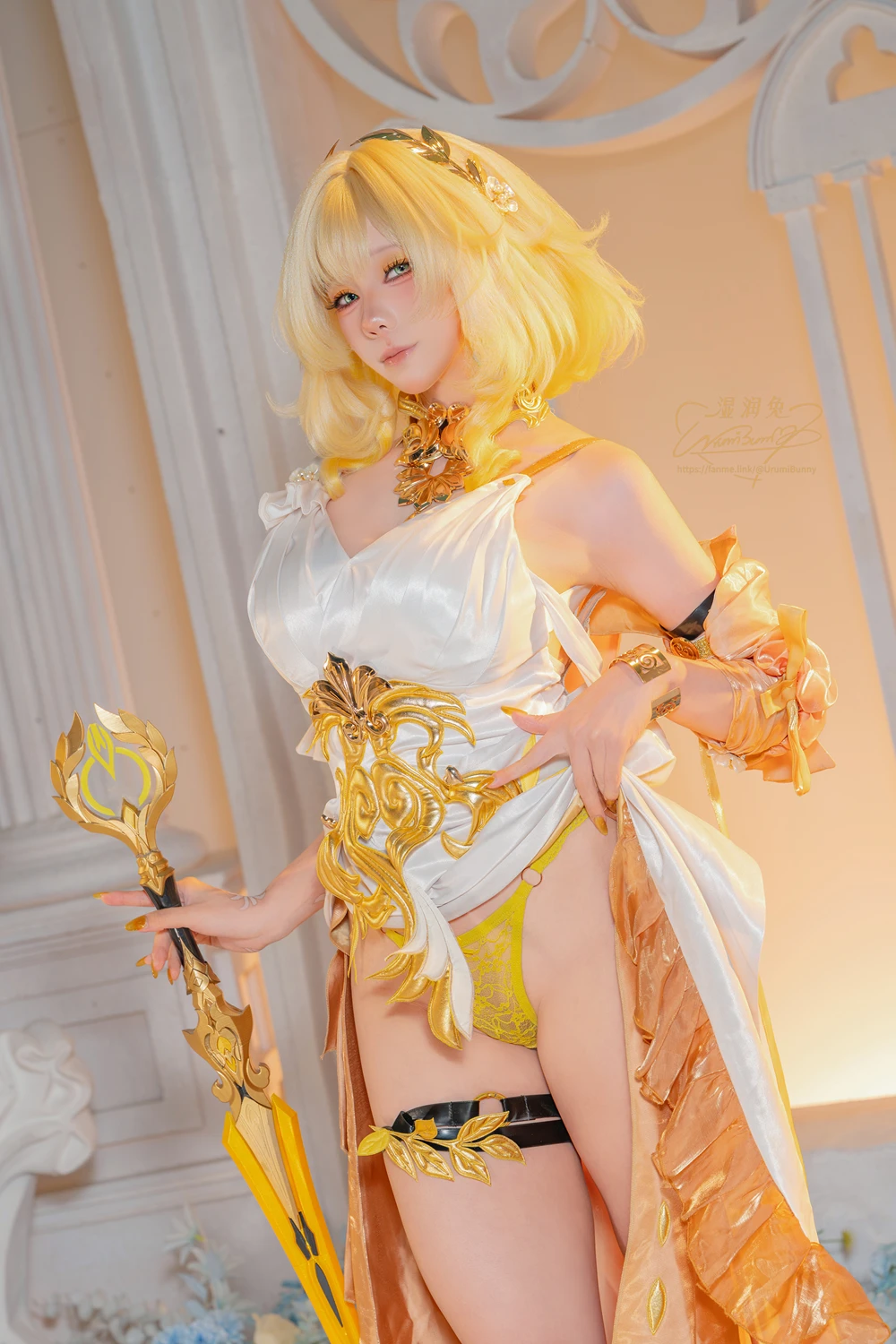 Cosplay 黏黏团子兔 – 崩坏 星穹铁道-阿格莱雅 - P18
