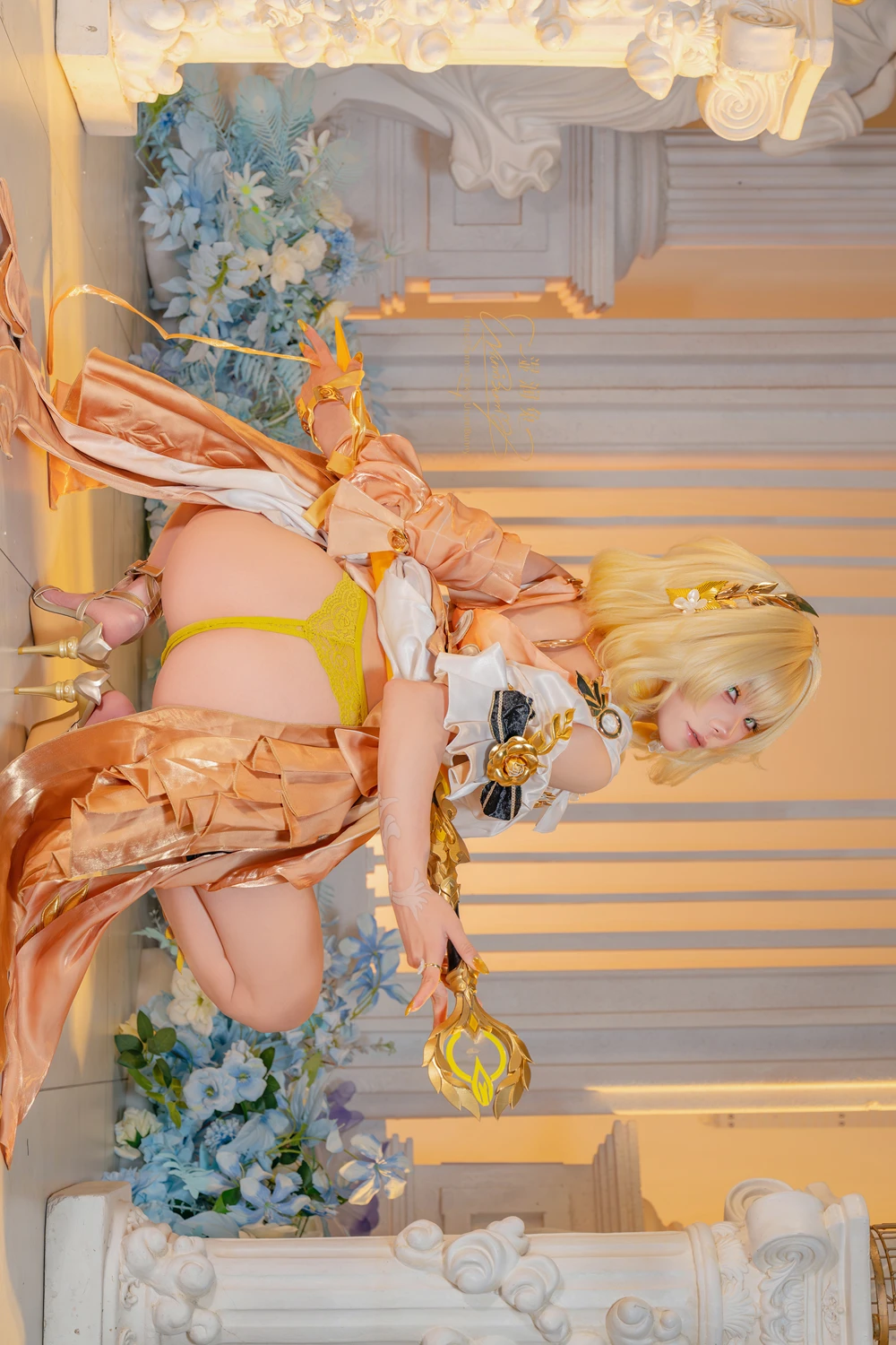 Cosplay 黏黏团子兔 – 崩坏 星穹铁道-阿格莱雅 - P27