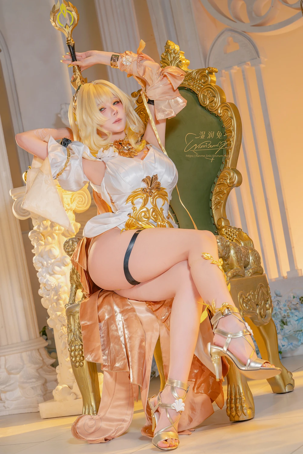 Cosplay 黏黏团子兔 – 崩坏 星穹铁道-阿格莱雅 - P34