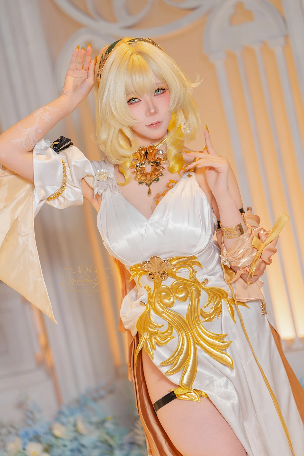 Cosplay 黏黏团子兔 – 崩坏 星穹铁道-阿格莱雅 - P7