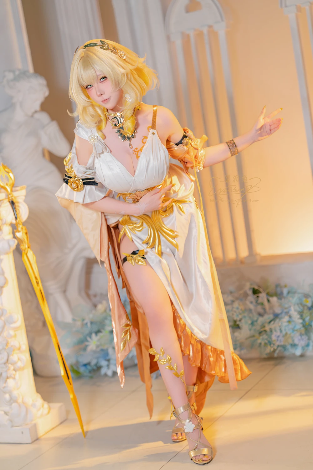 Cosplay 黏黏团子兔 – 崩坏 星穹铁道-阿格莱雅 - P8