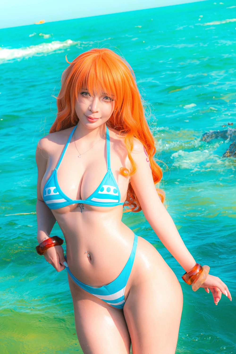 Cosplay Umeko.J – Nami One Piece - P28