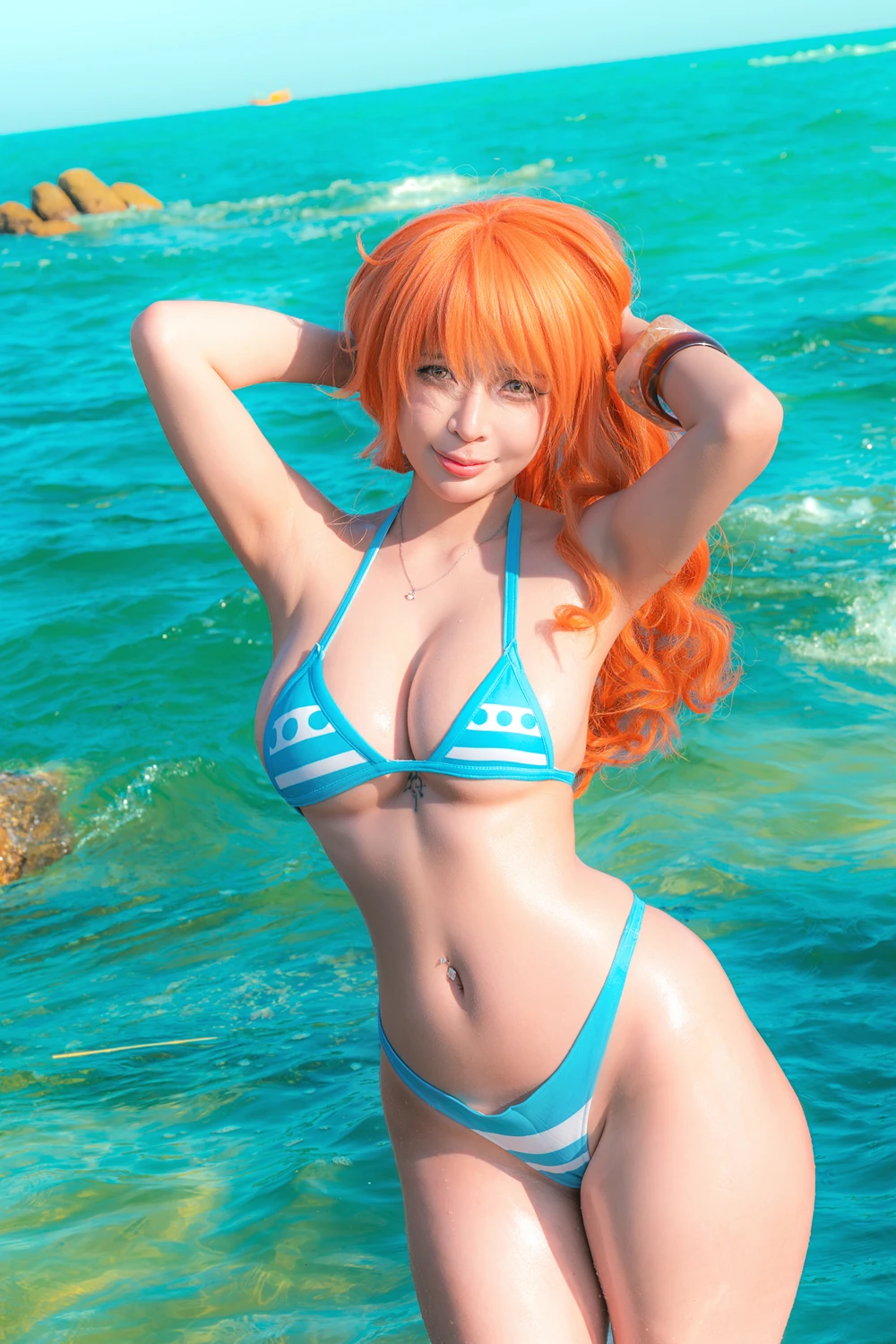 Cosplay Umeko.J – Nami One Piece - P29