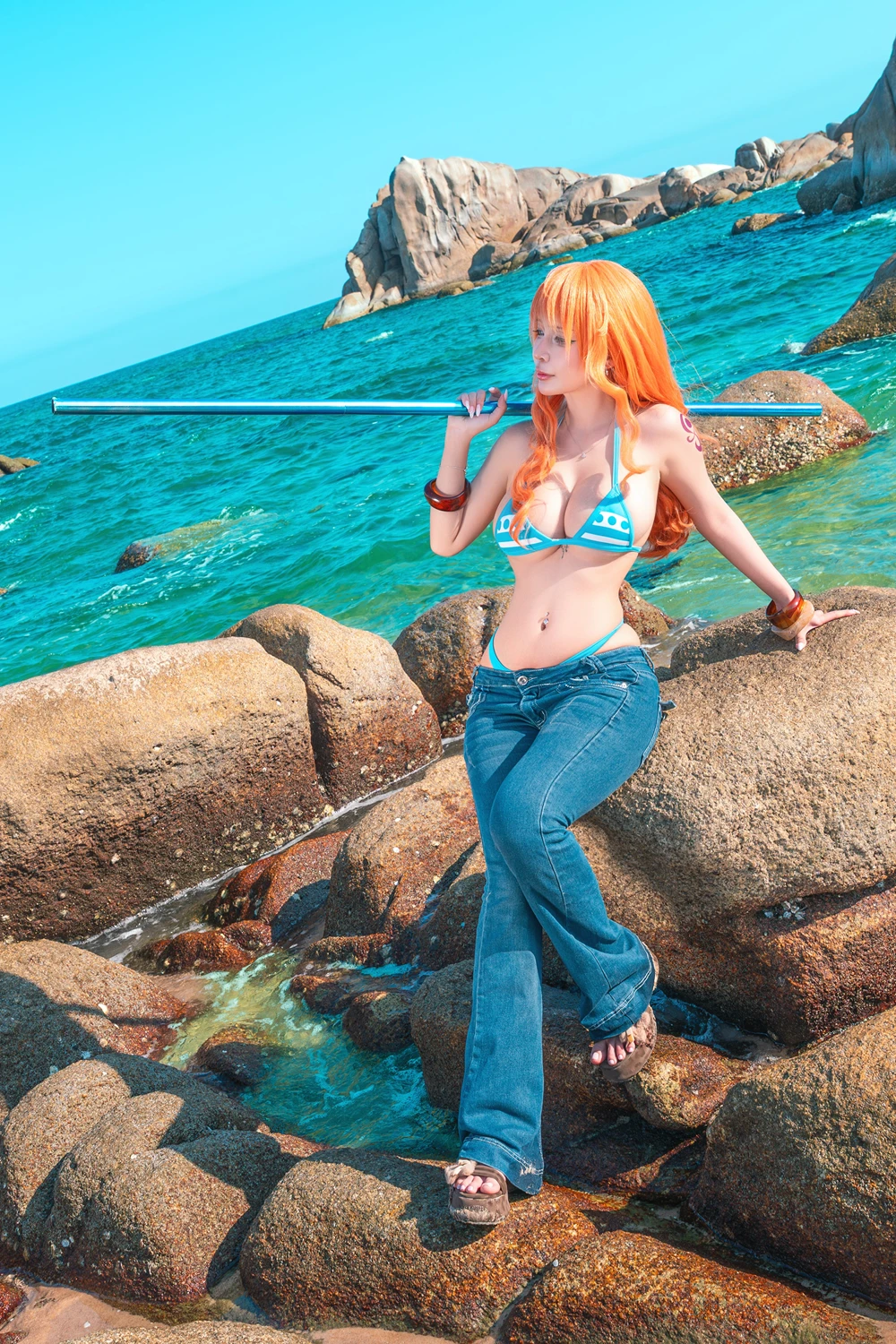 Cosplay Umeko.J – Nami One Piece - P5