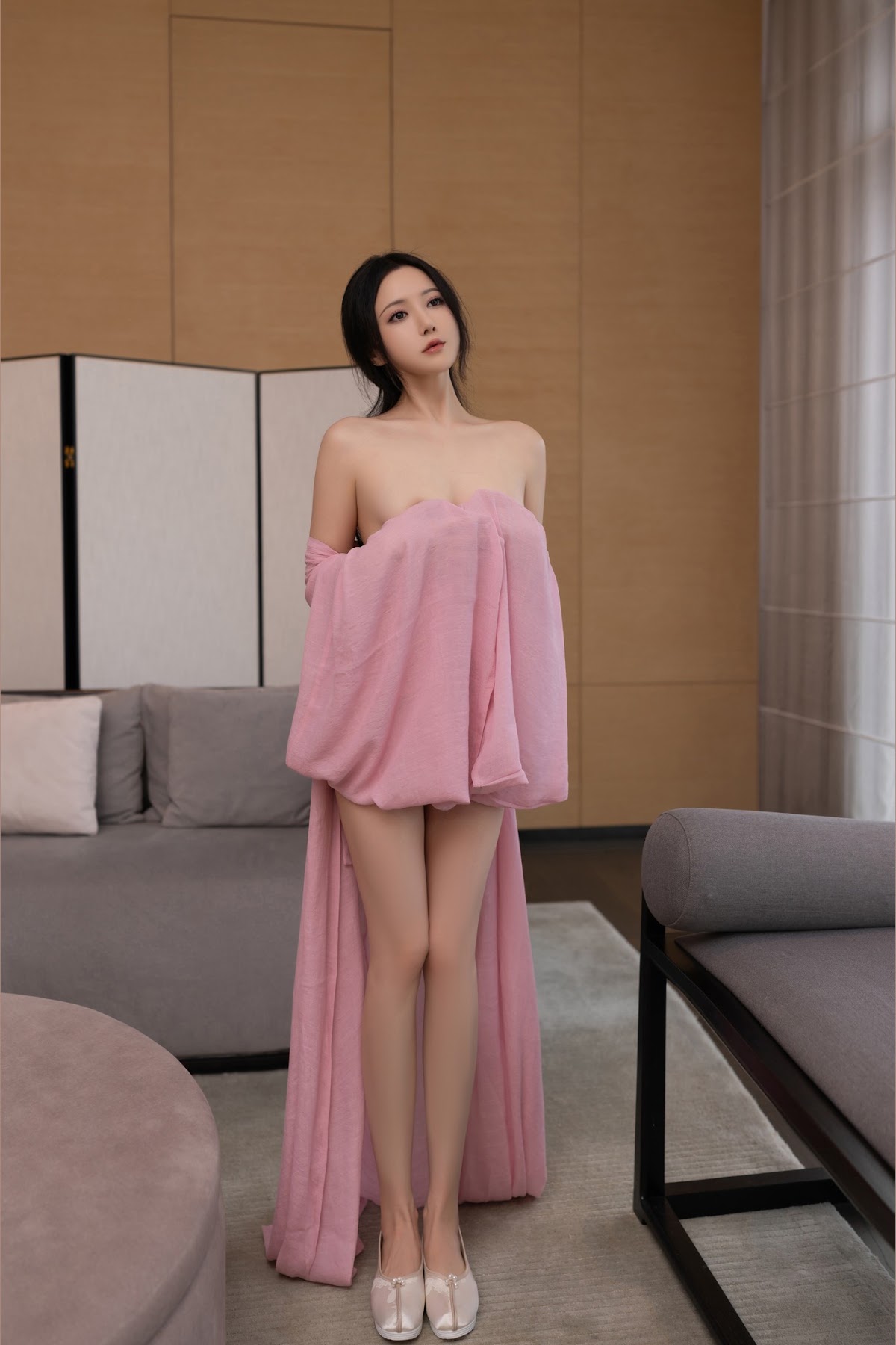 [内购无水印] 鱼子酱Fish – 秀人网模特 月影纱 - P110