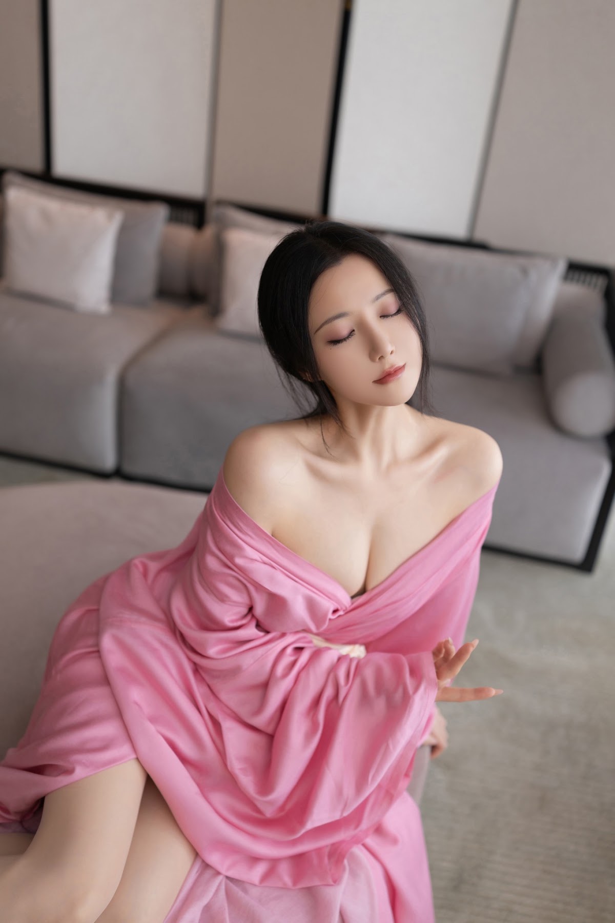[内购无水印] 鱼子酱Fish – 秀人网模特 月影纱 - P24