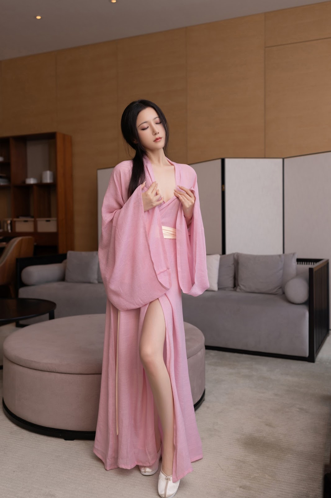 [内购无水印] 鱼子酱Fish – 秀人网模特 月影纱 - P79