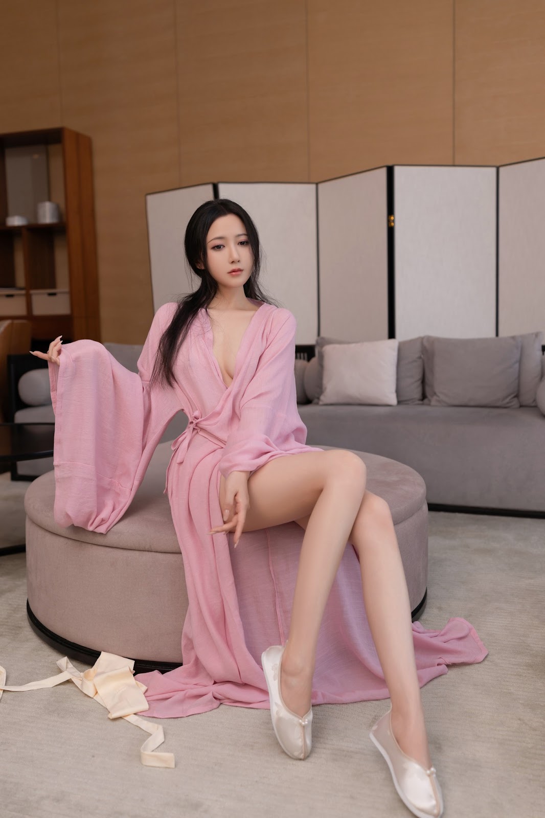 [内购无水印] 鱼子酱Fish – 秀人网模特 月影纱 - P86