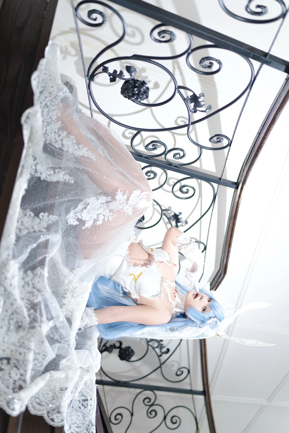 Cosplay Mercurius-i 露 – 碧蓝航线 花园 白雪之仪 - P9