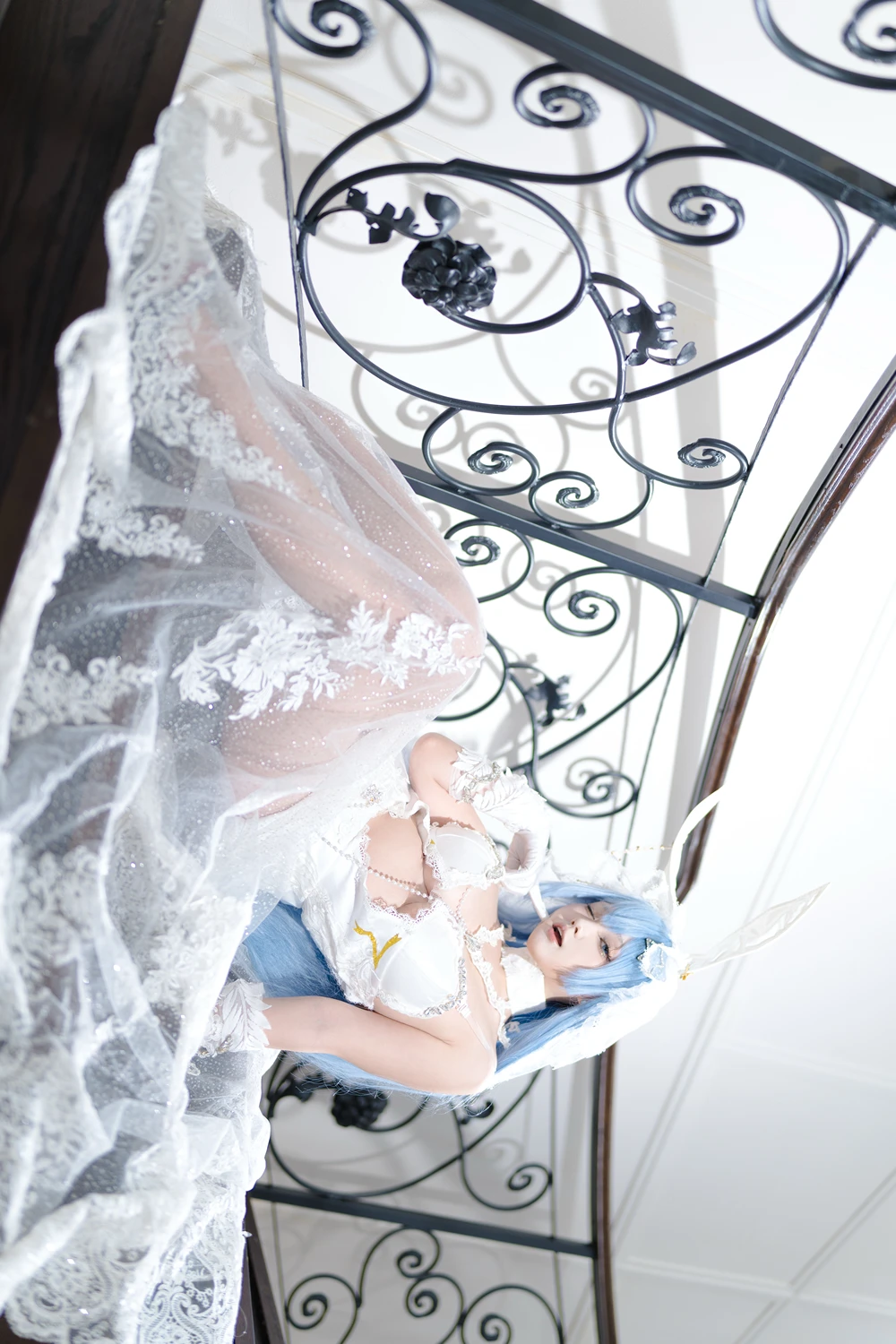 Cosplay Mercurius-i 露 – 碧蓝航线 花园 白雪之仪 - P11
