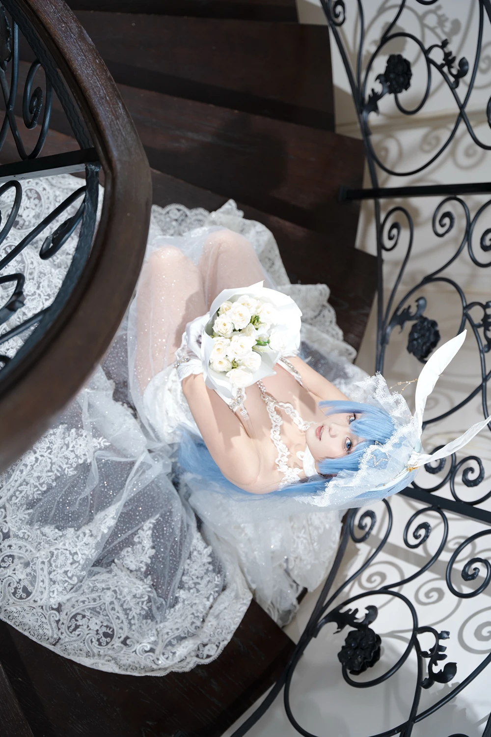 Cosplay Mercurius-i 露 – 碧蓝航线 花园 白雪之仪 - P13