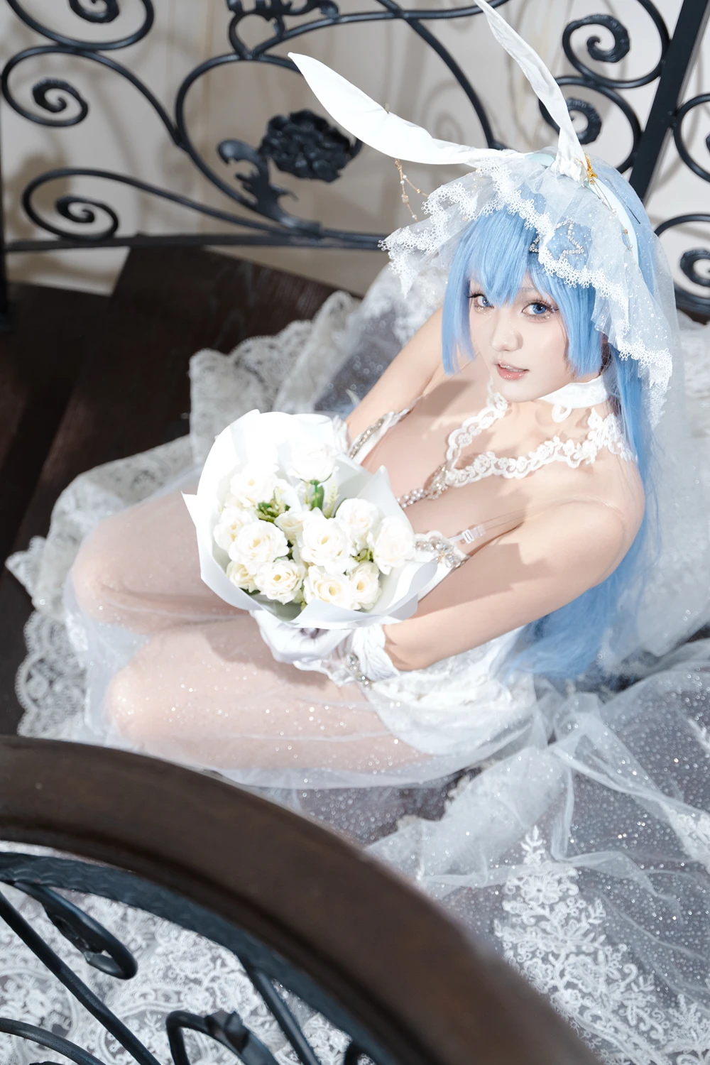 Cosplay Mercurius-i 露 – 碧蓝航线 花园 白雪之仪 - P14