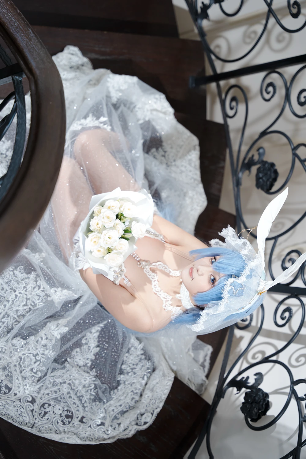 Cosplay Mercurius-i 露 – 碧蓝航线 花园 白雪之仪 - P15