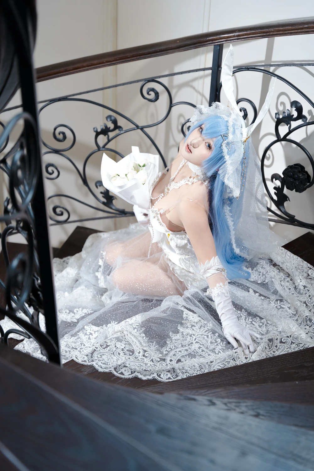 Cosplay Mercurius-i 露 – 碧蓝航线 花园 白雪之仪 - P17