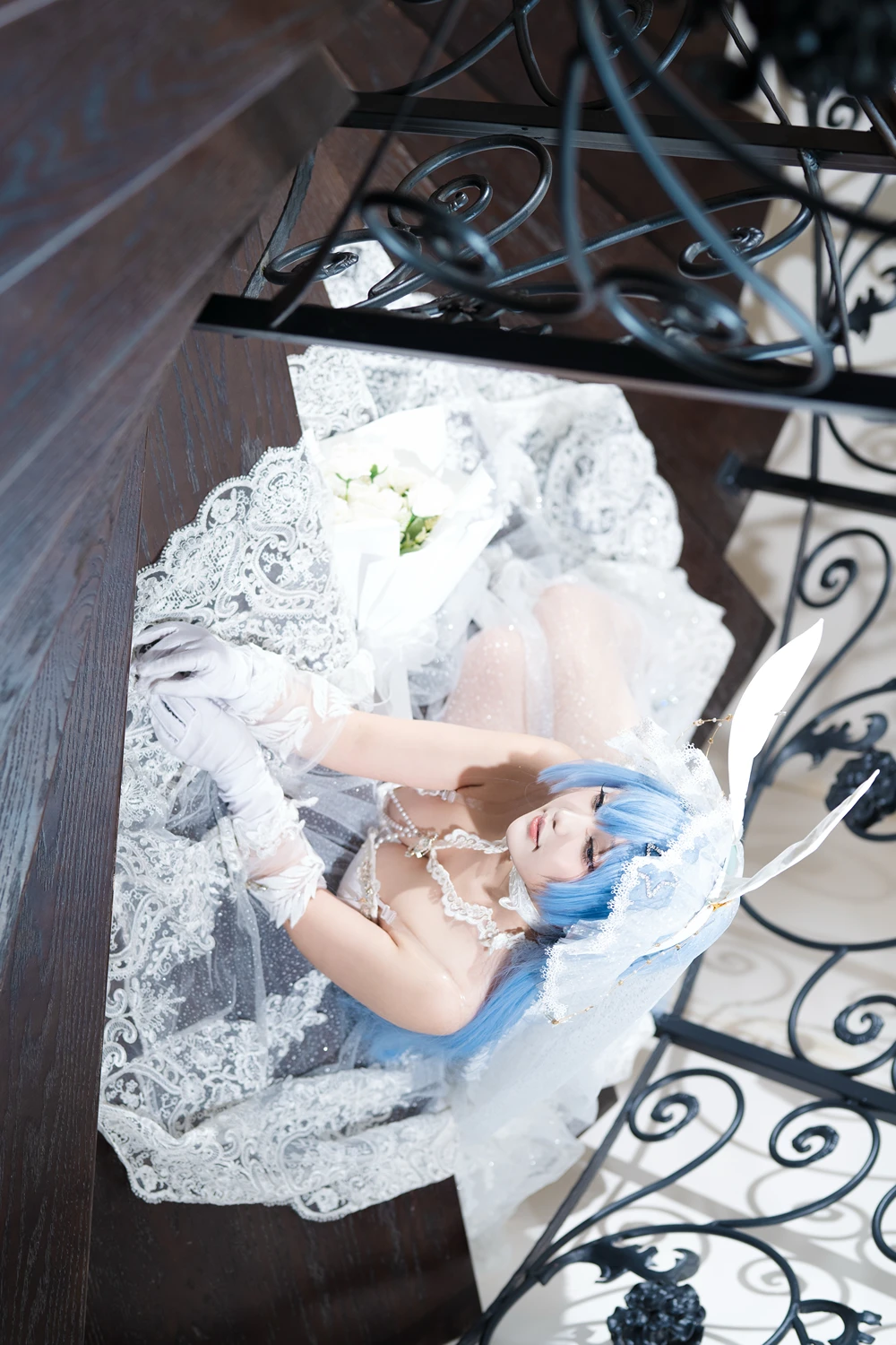 Cosplay Mercurius-i 露 – 碧蓝航线 花园 白雪之仪 - P18