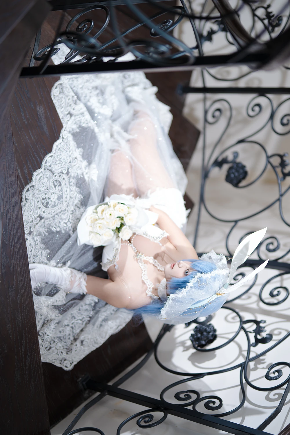 Cosplay Mercurius-i 露 – 碧蓝航线 花园 白雪之仪 - P21