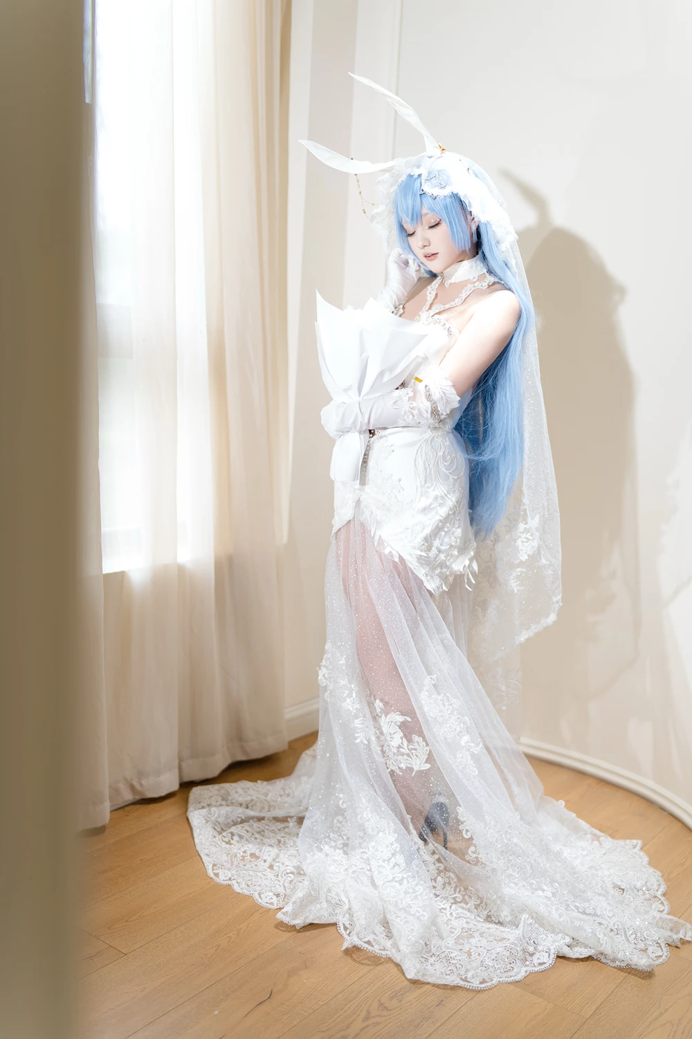Cosplay Mercurius-i 露 – 碧蓝航线 花园 白雪之仪 - P23