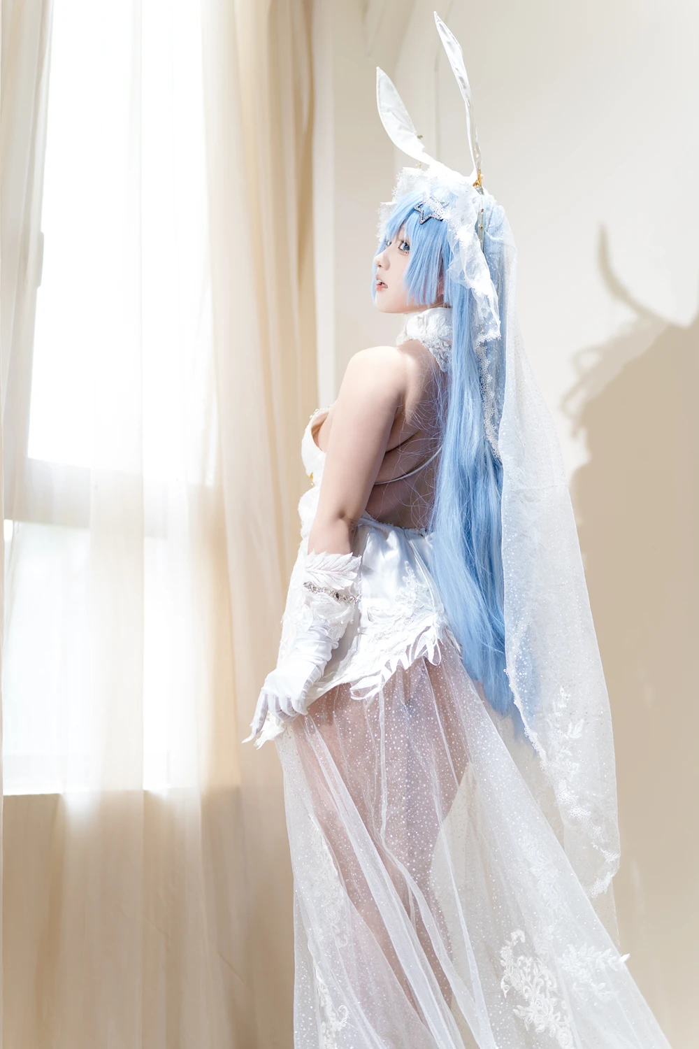 Cosplay Mercurius-i 露 – 碧蓝航线 花园 白雪之仪 - P24