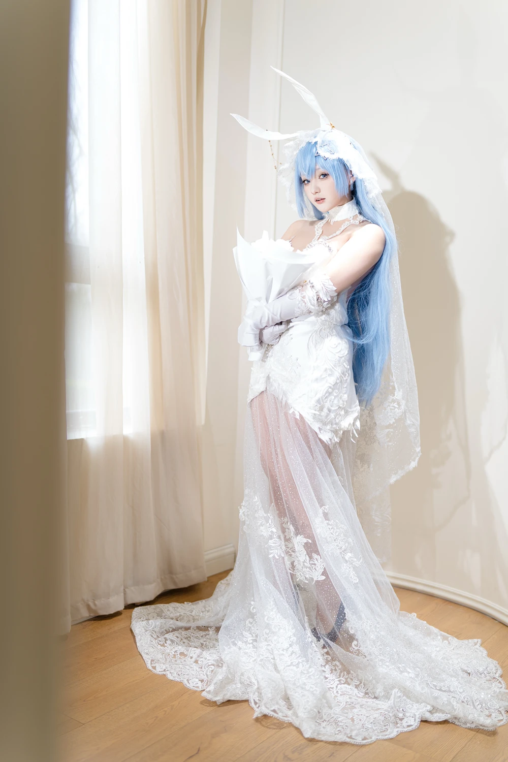 Cosplay Mercurius-i 露 – 碧蓝航线 花园 白雪之仪 - P25