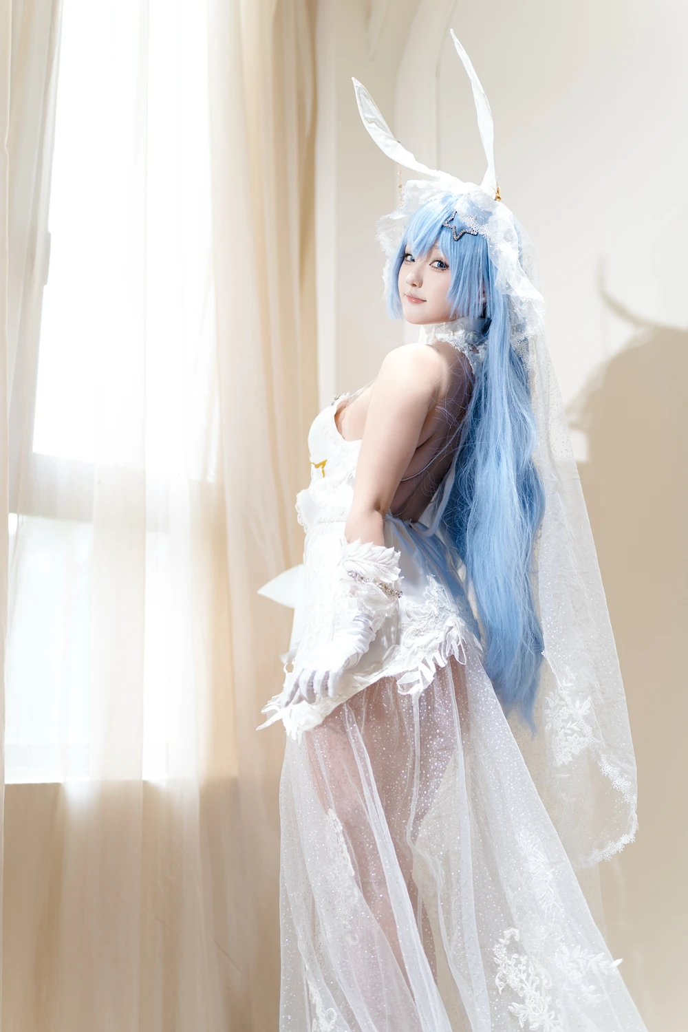Cosplay Mercurius-i 露 – 碧蓝航线 花园 白雪之仪 - P27