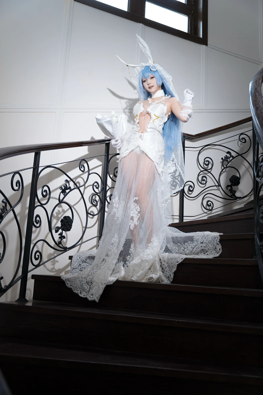 Cosplay Mercurius-i 露 – 碧蓝航线 花园 白雪之仪 - P2